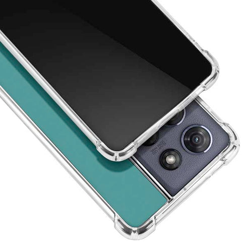Teal Moto G Play 5G (2025) Clear Case